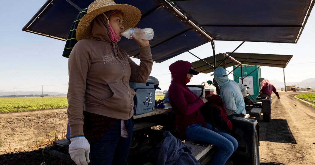 Record-Breaking Heat Broils Much of Western U.S.